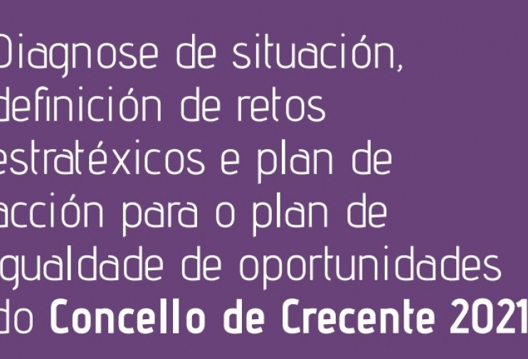 O concello de Crecente realiza unha diagnose en materia de igualdade de oportunidades entre homes e mulleres, paso previo á aprobación do Plan de Igualdade Municipal